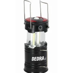 DEDRA L0940 Lampa kempingowa LED latarnia turystyczna 300lm aku 1200mAh USB-C 3xAA