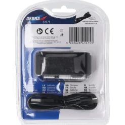Dedra L1015 Latarka czołowa czołówka LED 500lm czujnik ruchu aku 1000mAh USB-C 3xAAA