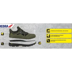 Dedra M83AZ Sport półbuty zawodowe robocze obuwie O1 SRC bez podnoska r.40