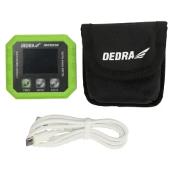 DEDRA MC0930 Cyfrowy miernik kąta 3,7V 4x90° kątomierz inklinometr poziomica LCD
