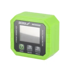 DEDRA MC0930 Cyfrowy miernik kąta 3,7V 4x90° kątomierz inklinometr poziomica LCD