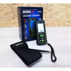 DEDRA MC0933 Dalmierz laserowy 50m, miara laserowa, urządzenie pomiarowe do domu