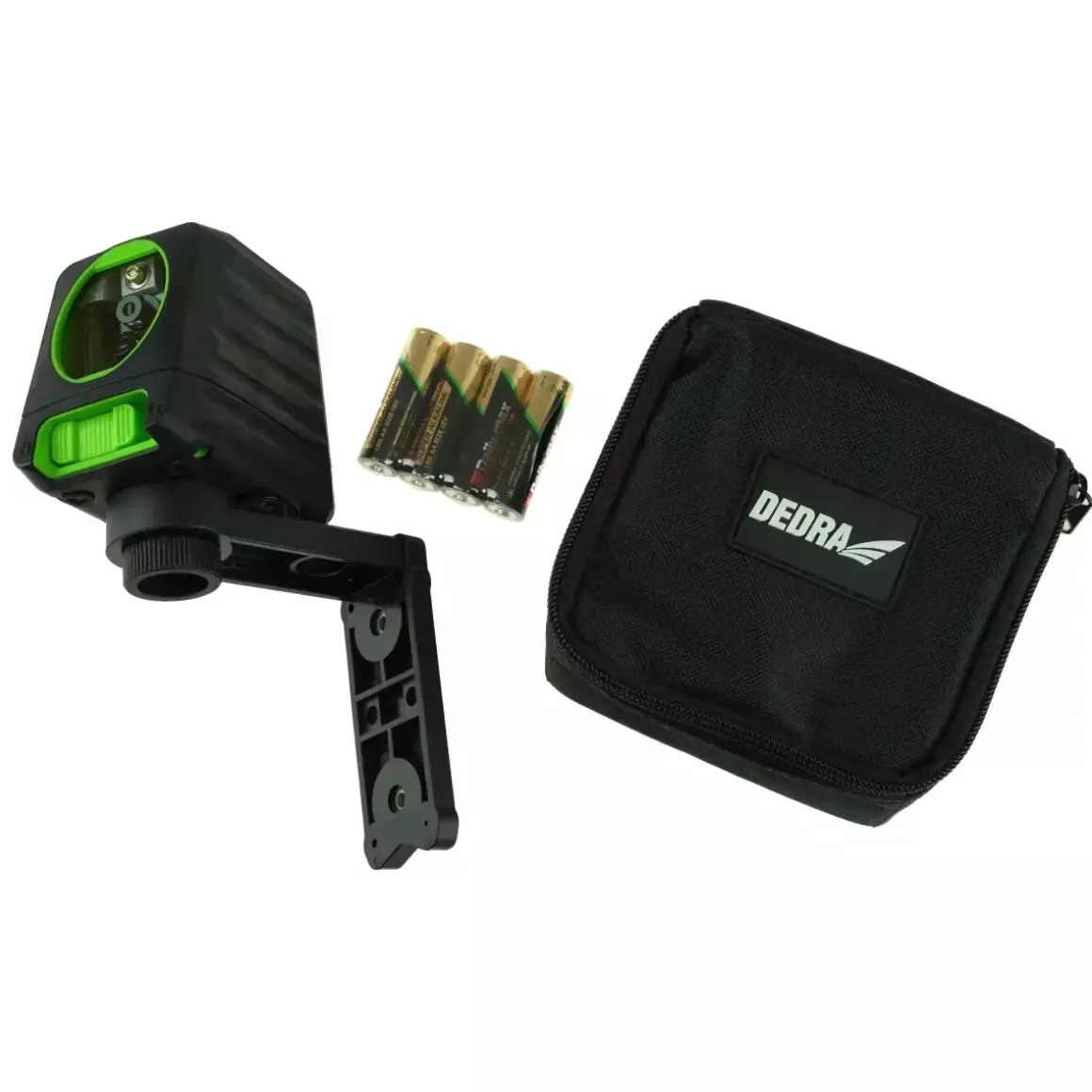 DEDRA MC0903 Laser krzyżowy poziomica laserowa zielony OSRAM niwelator 30/50m IP54