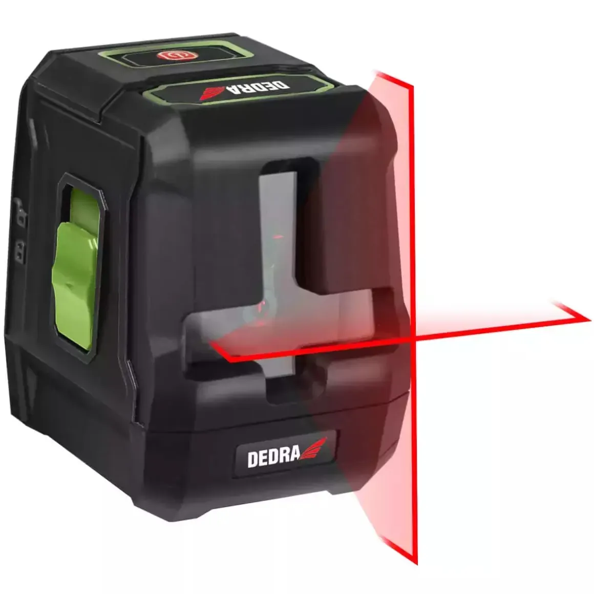 DEDRA MC0901 Laser krzyżowy poziomica laserowa czerwona niwelator 20 m IP54