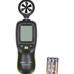DEDRA MC0957 Miernik prędkości wiatru anemometr wiatromierz ręczny termometr LCD