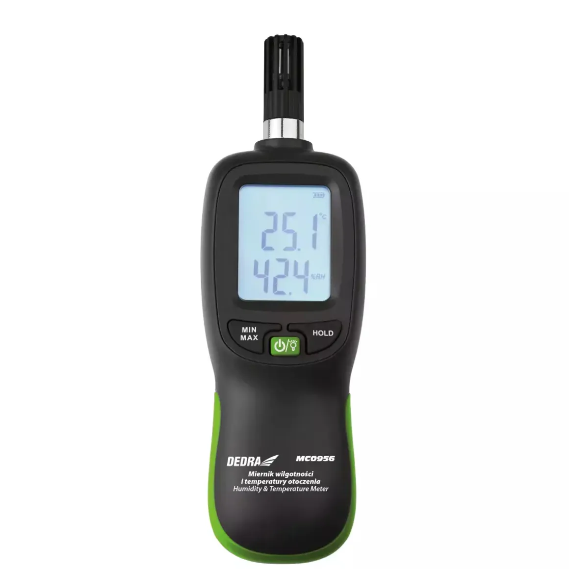 DEDRA MC0956 Miernik wilgotności i temperatury, higrometr, termometr, punkt rosy