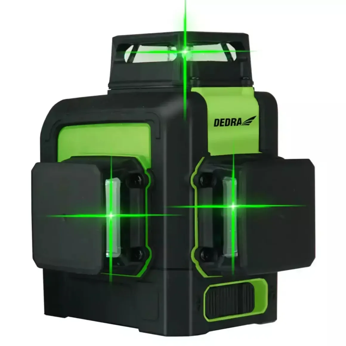 DEDRA MC0904 Multilaser 3D poziomica laserowa zielony laser, laser krzyżowy, niwelator