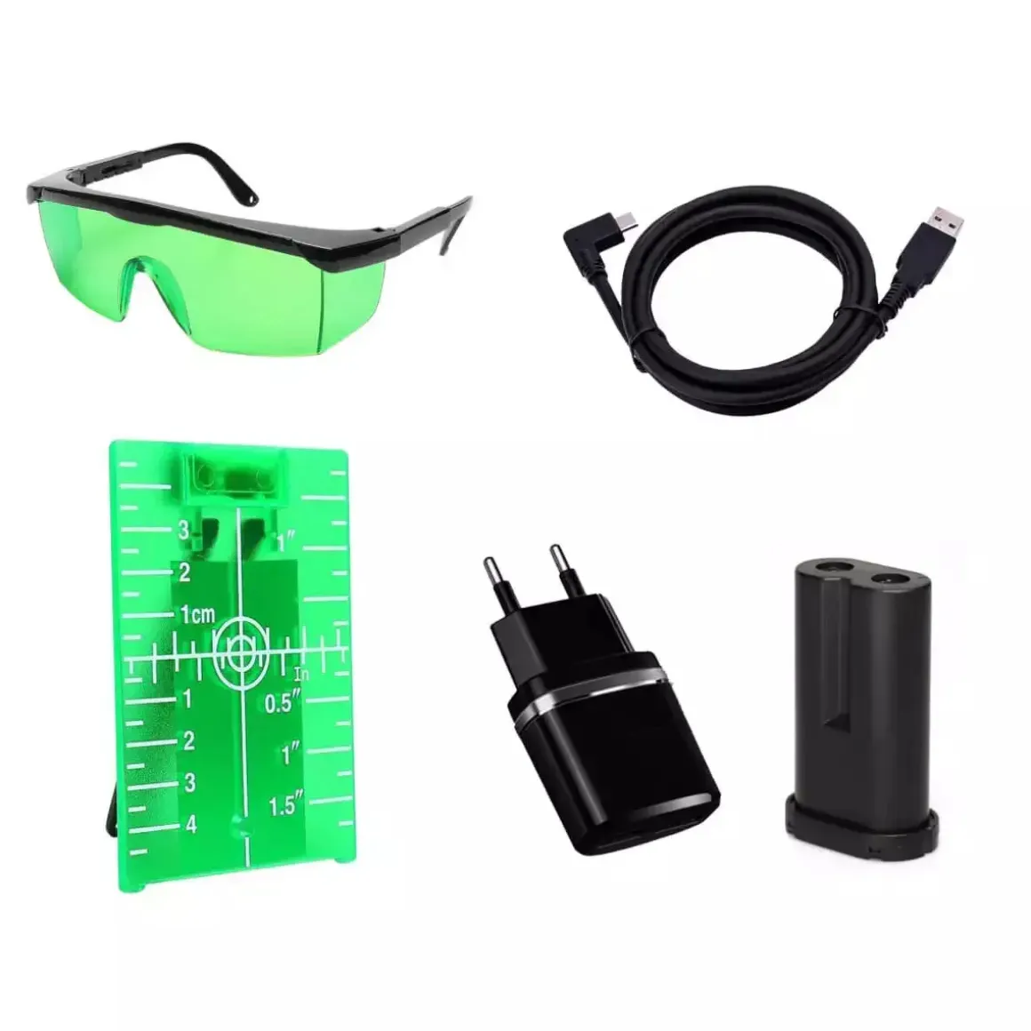 DEDRA MC0904 Multilaser 3D poziomica laserowa zielony laser, laser krzyżowy, niwelator