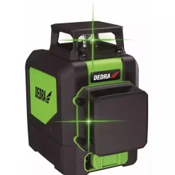 DEDRA MC0905 Multilaser 1D poziomica laserowa, zielony laser, niwelator liniowy 360°