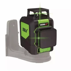 DEDRA MC0906 Multilaser 2D poziomica laserowa zielona 360° laser krzyżowy niwelator