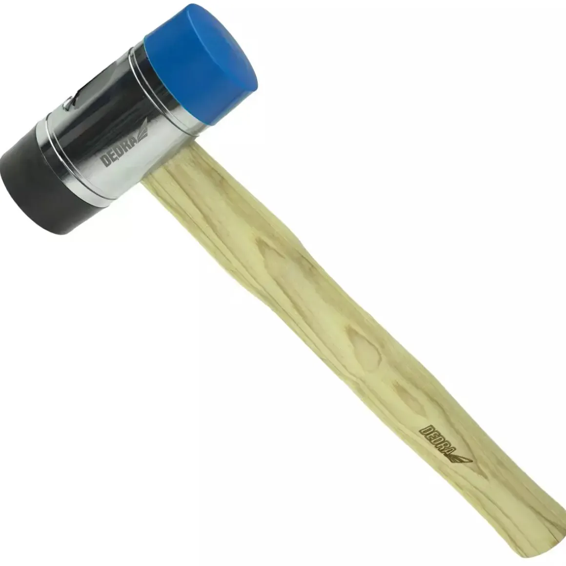 DEDRA 13M302 Młotek blacharski PU/Nylon 35 mm, pobijak montażowy, trzonek hikorowy