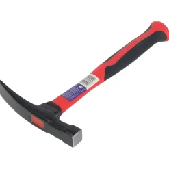 DEDRA 13M450 Młotek murarski 600 g, trzonek z włókna szklanego, młot do cegieł