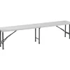 DEDRA N1031 Ławka ogrodowa składana 183x30x43 cm, turystyczna kempingowa