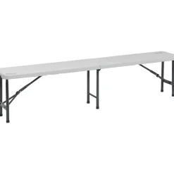 DEDRA N1031 Ławka ogrodowa składana 183x30x43 cm, turystyczna kempingowa