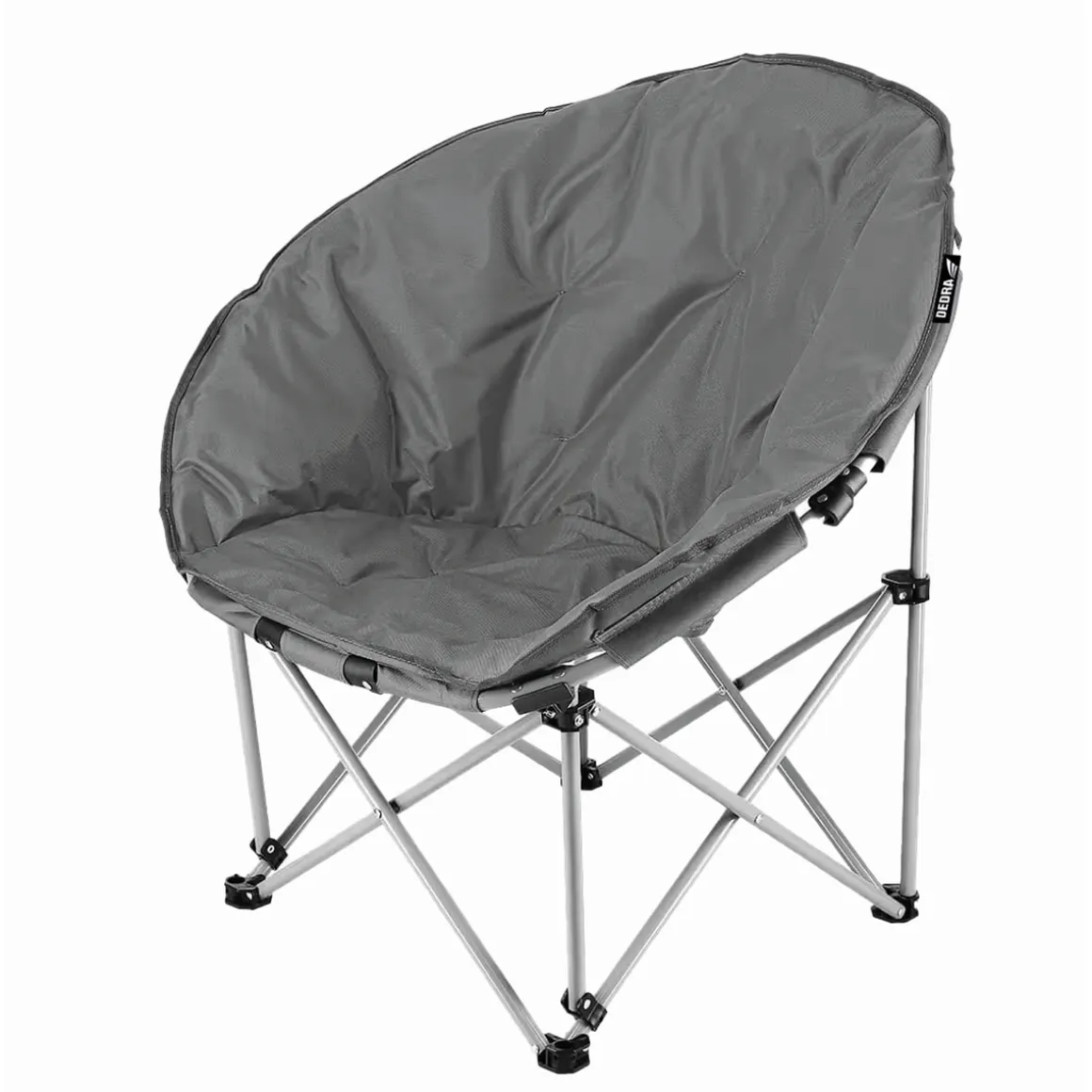 DEDRA N1029 Fotel campingowy składany Moonchair 81x82x70 cm krzesło turystyczne ogrodowe