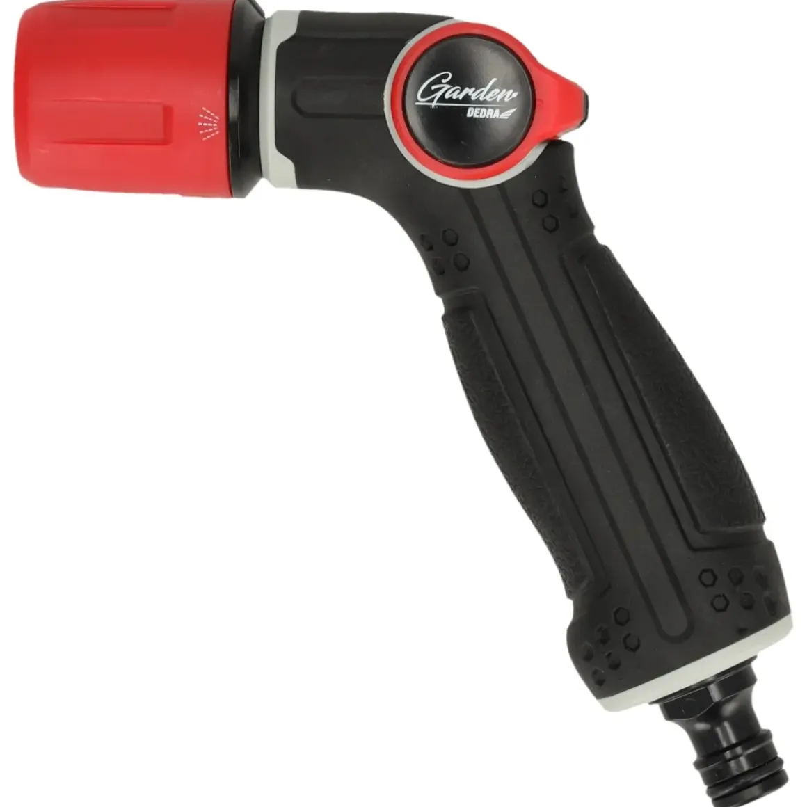 DEDRA 80N204K Pistolet zraszający ogrodowy Thumb Control Turbo Jet Flat Cone