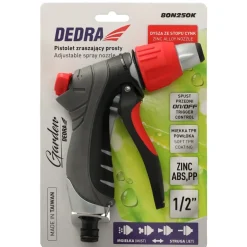DEDRA 80N250K Pistolet zraszający prosty 1/2'' zraszacz Trigger Control metalowa dysza
