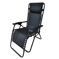 DEDRA N1027 Leżak Zero Gravity rozkładany wielopozycyjny fotel ogrodowy tarasowy 157x65x107 cm