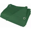DEDRA N06045 Plandeka 4x5m 80g/m² zielona, płachta ochronna okryciowa PE