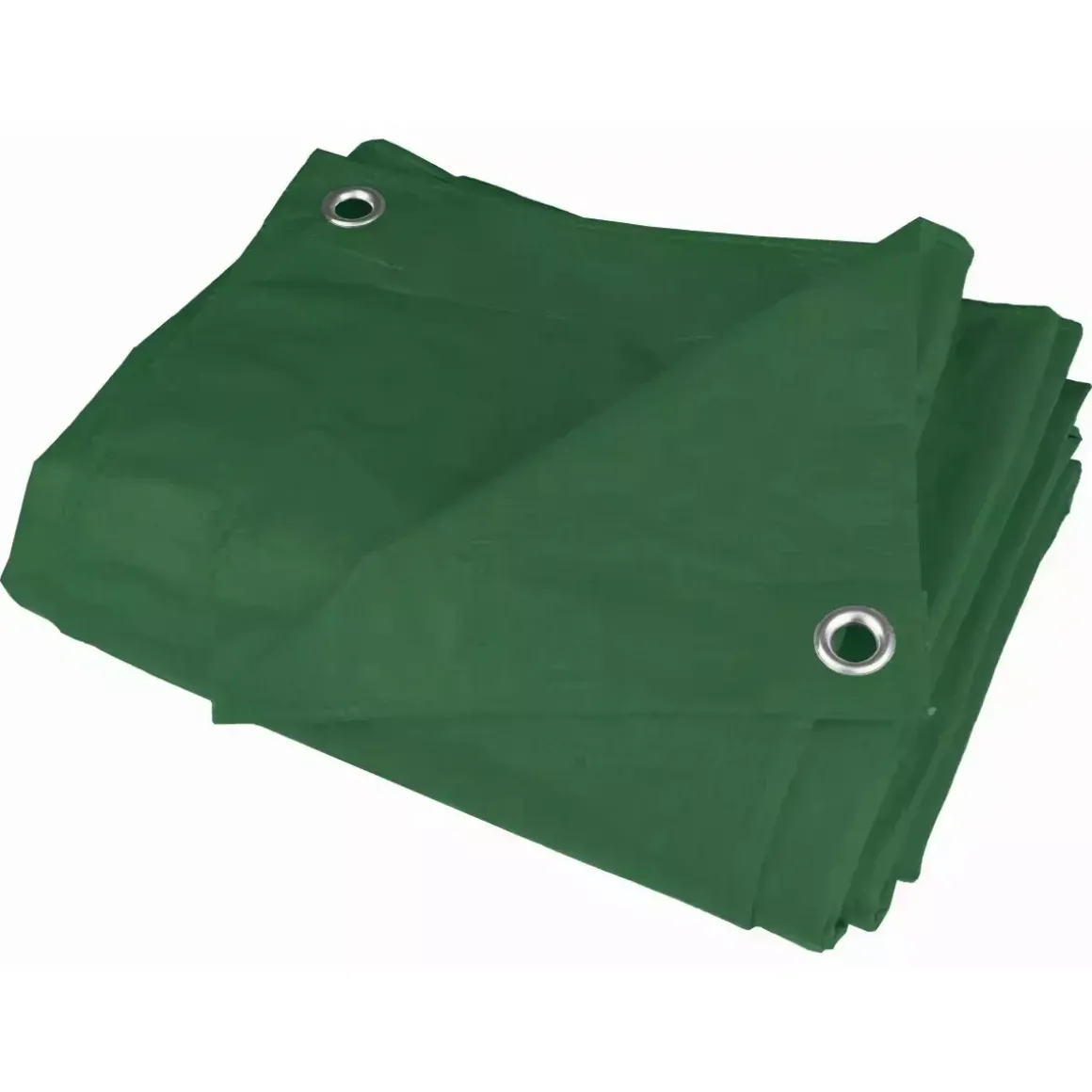 DEDRA N06045 Plandeka 4x5m 80g/m² zielona, płachta ochronna okryciowa PE