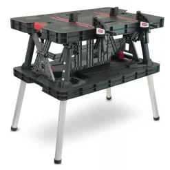 DEDRA N120 Stół warsztatowy składany Work Table 453 kg przenośny stół roboczy z zaciskami