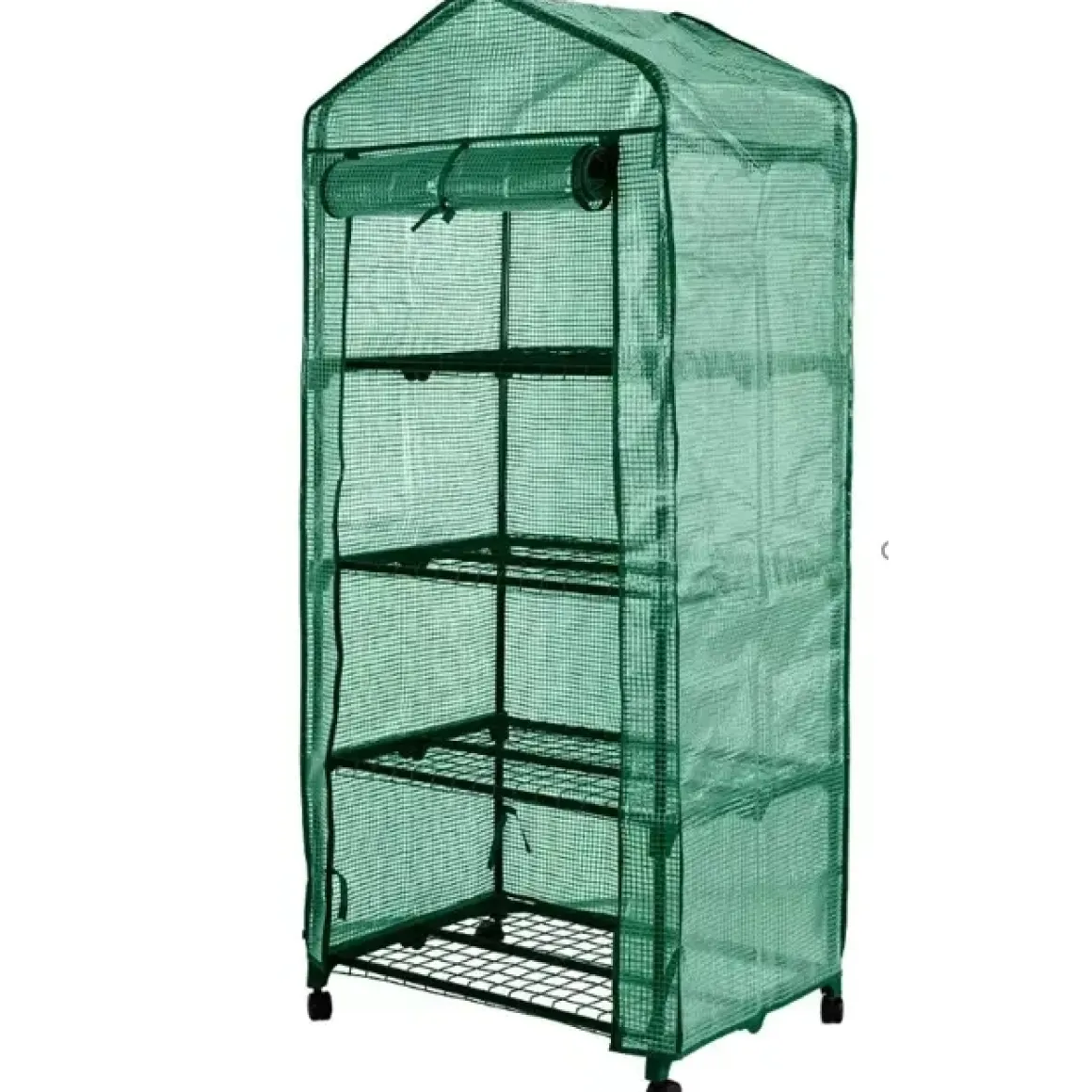 DEDRA N04721 Szklarnia ogrodowa regałowa miniszklarnia PE 69x49x160 cm balkon taras
