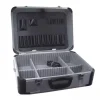 DEDRA N0008 walizka narzędziowa aluminiowa 455x330x170 srebrna kuferek organizer