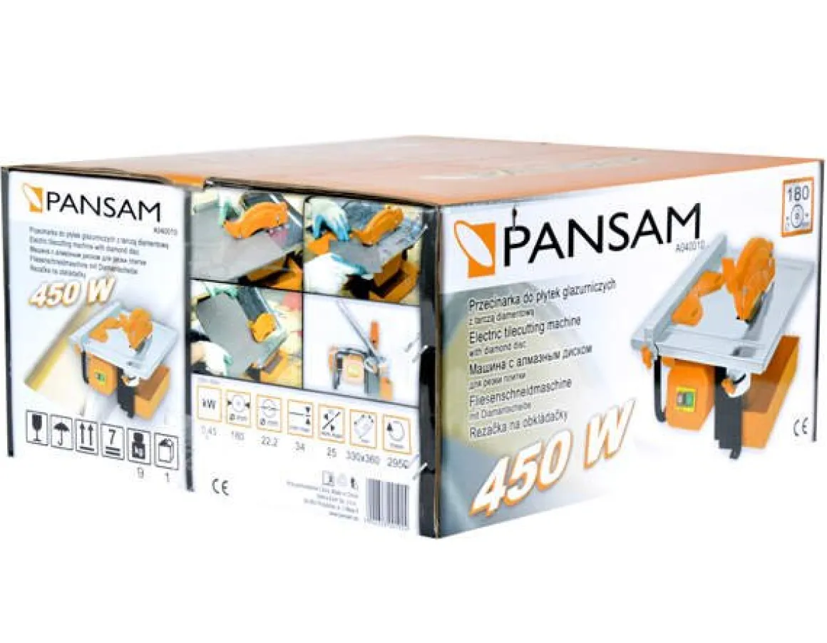 DEDRA PANSAM A040010 PRZECINARKA MASZYNA DO CIĘCIA PŁYTEK GLAZURY CERAMIKI 450W EWIMAX - OFICJALNY DYSTRYBUTOR - AUTORYZOWANY DEALER DEDRA