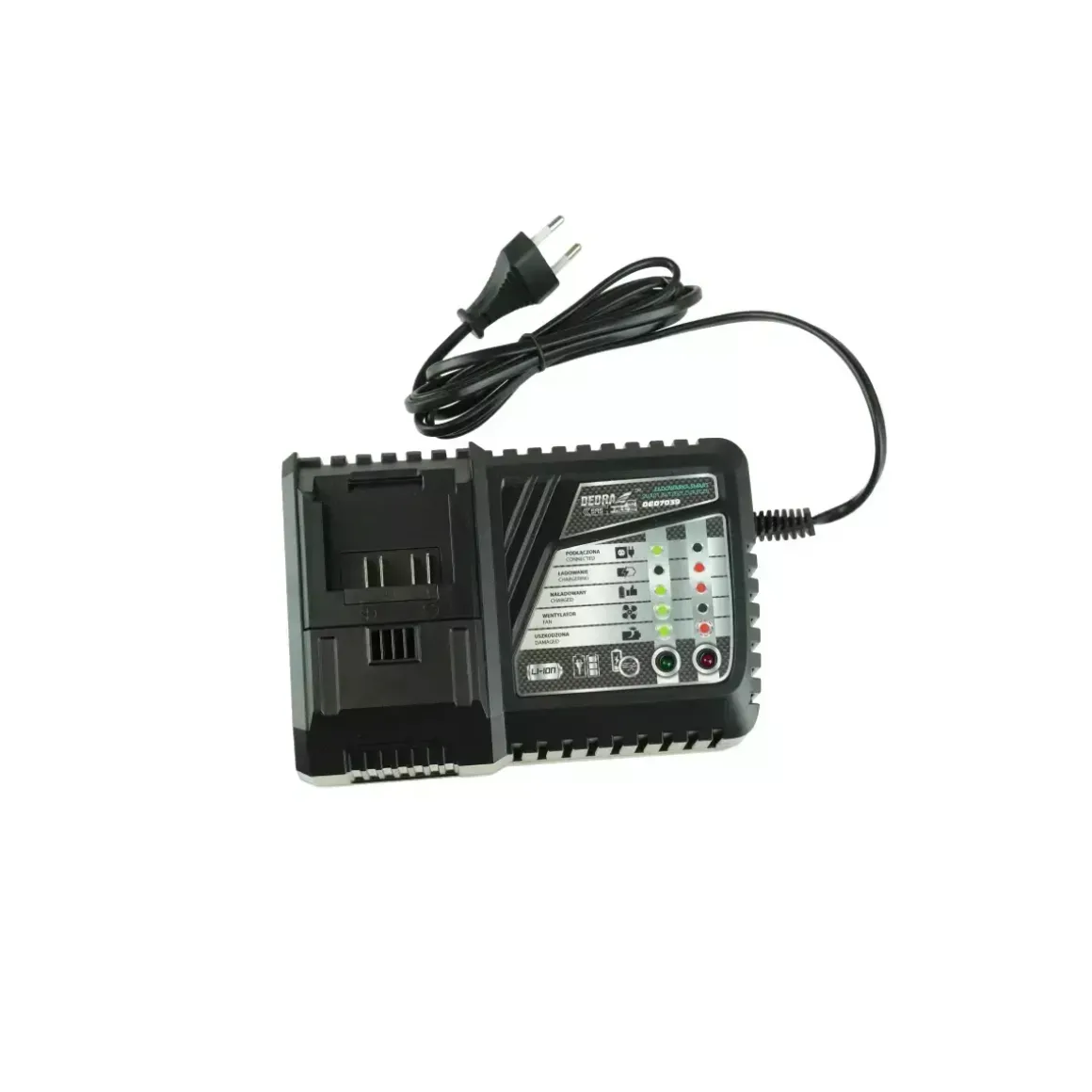 DEDRA SAS+ALL DED7039 Ładowarka Szybka 20V 5A Zasilacz Aku DED7032-DED6937