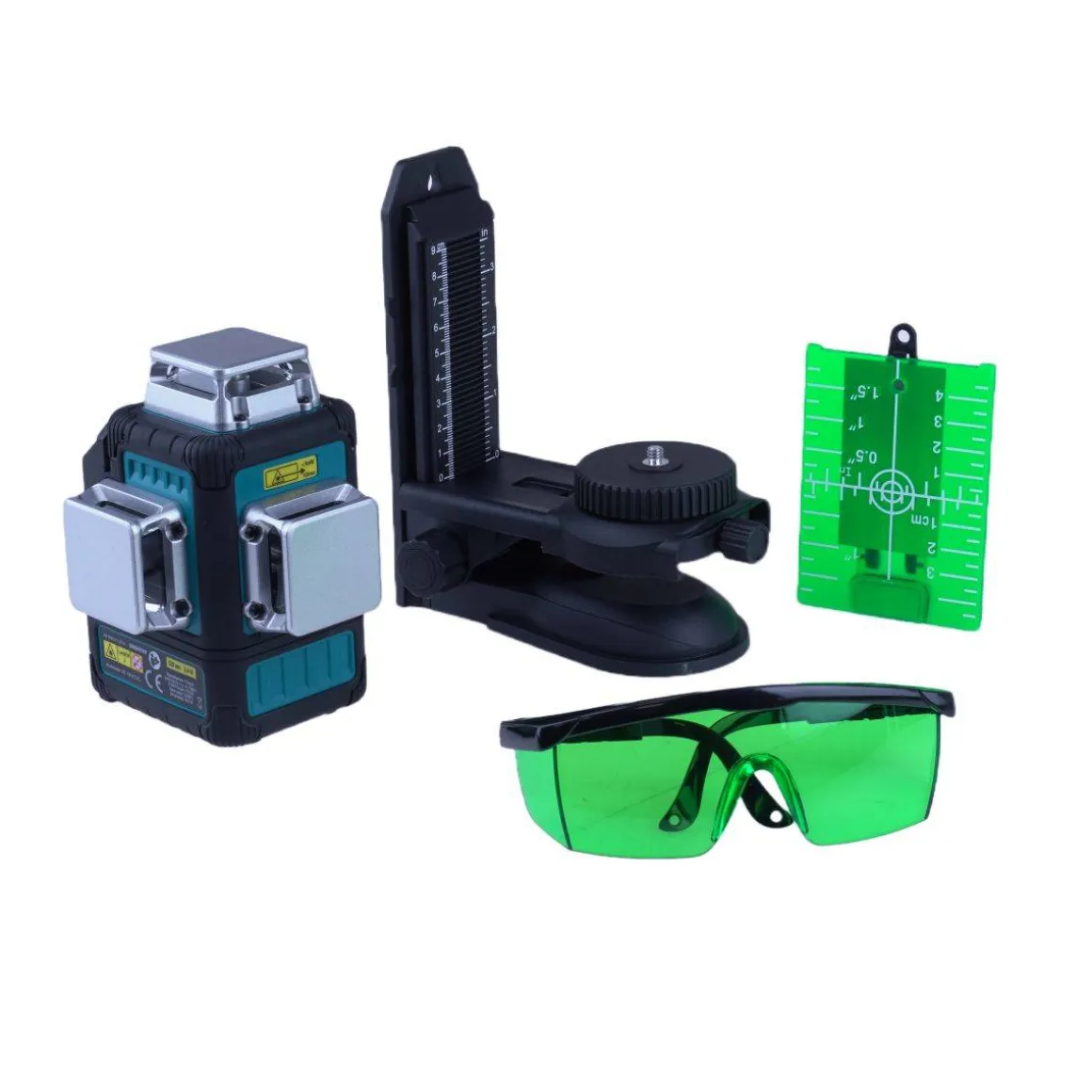 DEDRA SAS+ALL DED6910 Multilaser 3D poziomica laserowa zielony laser OSRAM niwelator