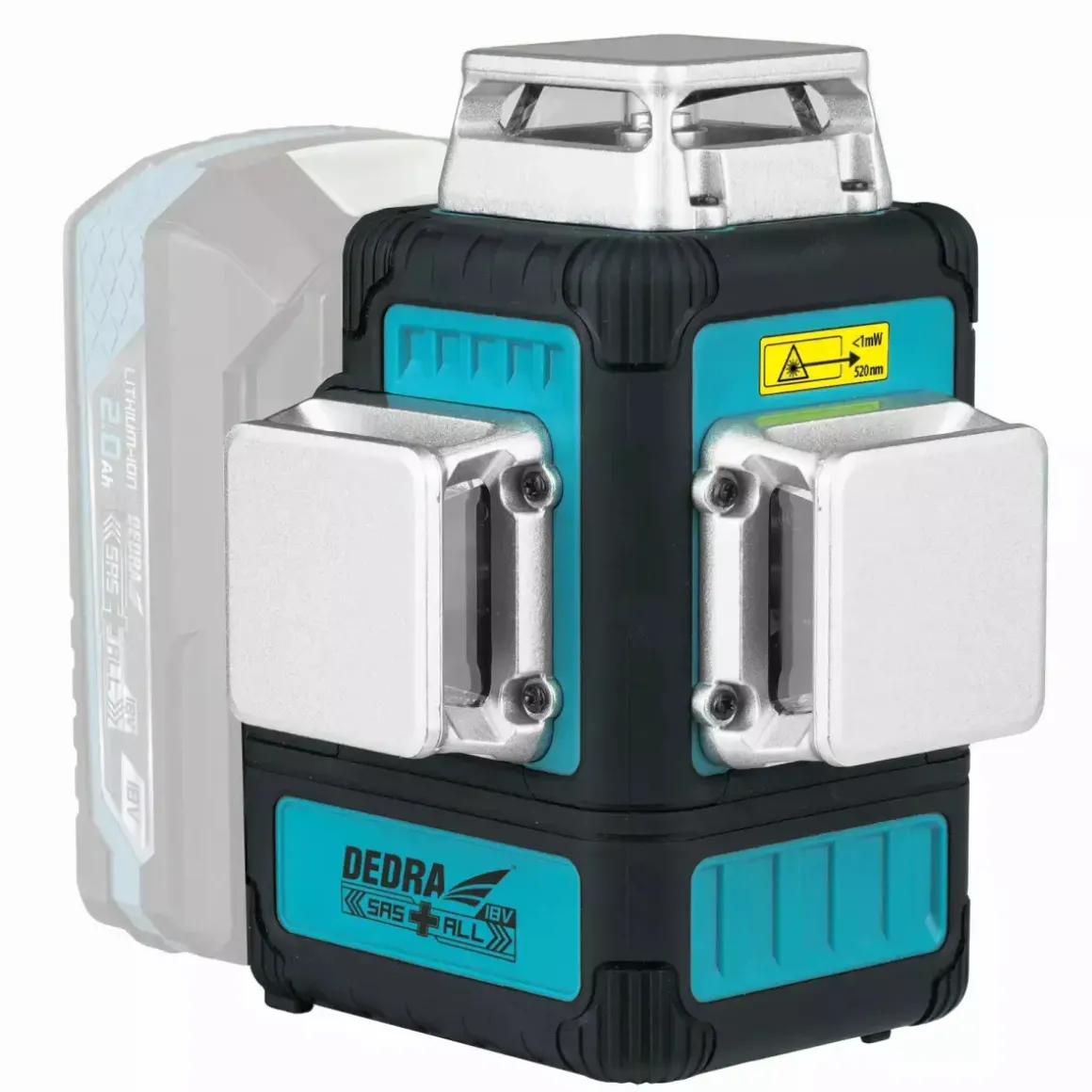 DEDRA SAS+ALL DED6910 Multilaser 3D poziomica laserowa zielony laser OSRAM niwelator