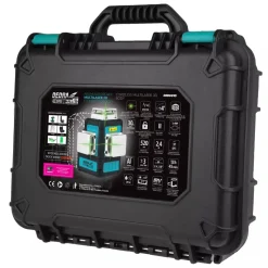 DEDRA SAS+ALL DED6910 Multilaser 3D poziomica laserowa zielony laser OSRAM niwelator