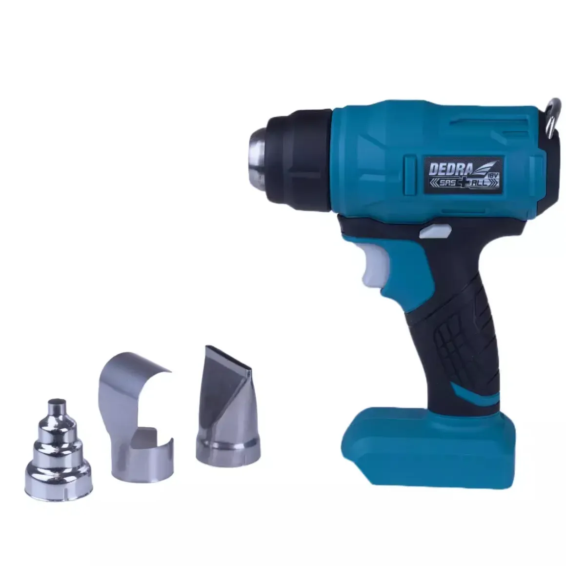 DEDRA SAS+ALL DED7058 Opalarka akumulatorowa 18V 550°C, nagrzewnica pistolet termiczny