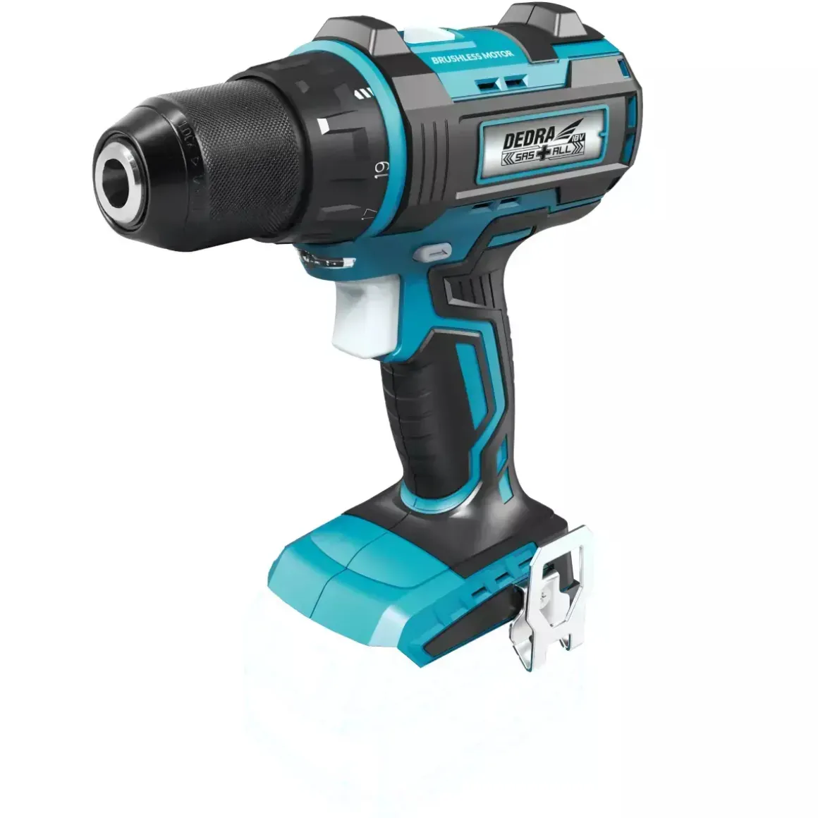 DEDRA SAS+ALL DED7141 Wiertarko-wkrętarka bezszczotkowa 18V 50Nm 13mm bez udaru