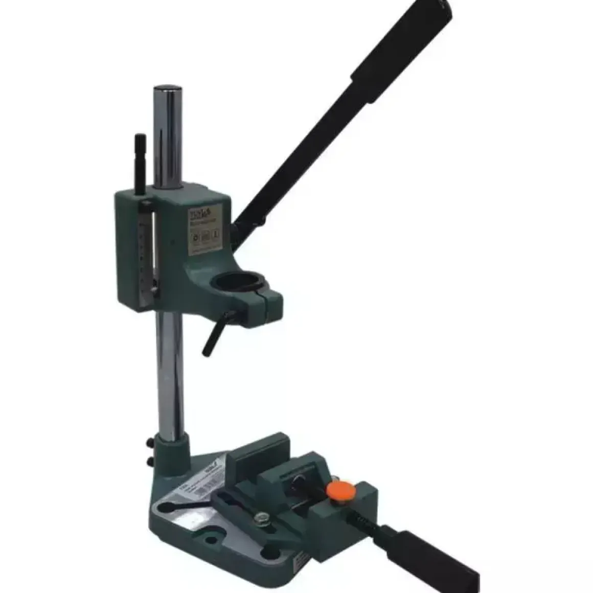 DEDRA 1306 Stojak do wiertarki z imadłem, uchwyt 43 mm, statyw, prowadnica
