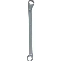 DEDRA 1436 30x32 mm Klucz oczkowy odgięty CrV, ring gięty do śrub i nakrętek