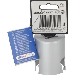 DEDRA 08X057 Otwornica TCT 57 mm 5/8'' koronka widiowa HM do metalu drewna PCV