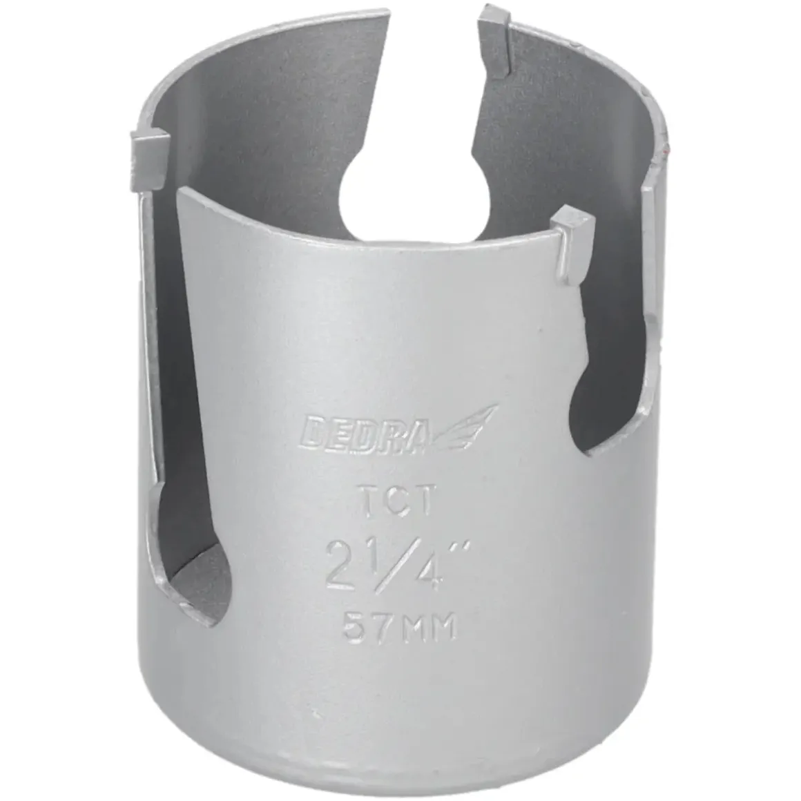 DEDRA 08X057 Otwornica TCT 57 mm 5/8'' koronka widiowa HM do metalu drewna PCV
