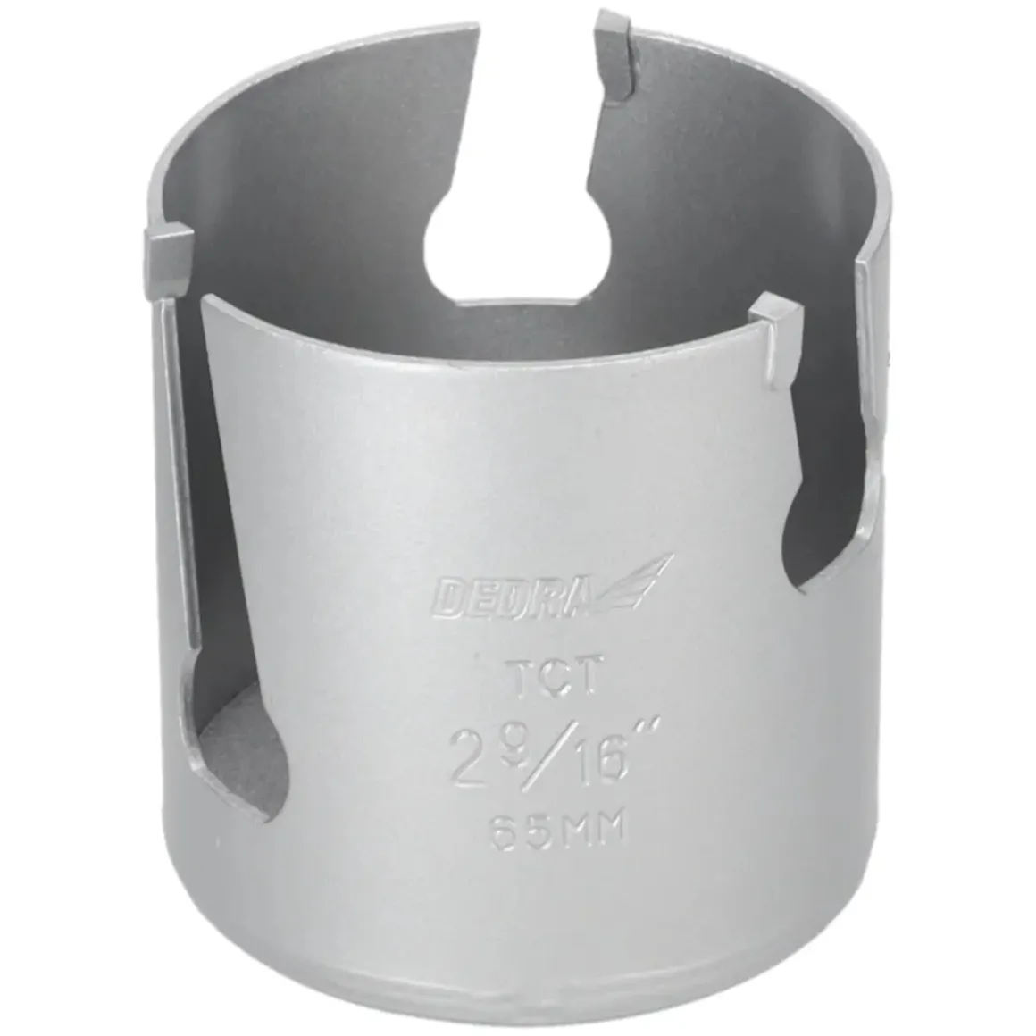DEDRA 08X065 Otwornica TCT widiowa koronka 65 mm 5/8'' do drewna metalu PCV