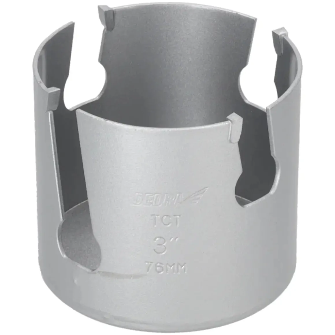 DEDRA 08X076 Otwornica TCT widiowa uniwersalna 76 mm 5/8'' koronka HM do drewna metalu PCV