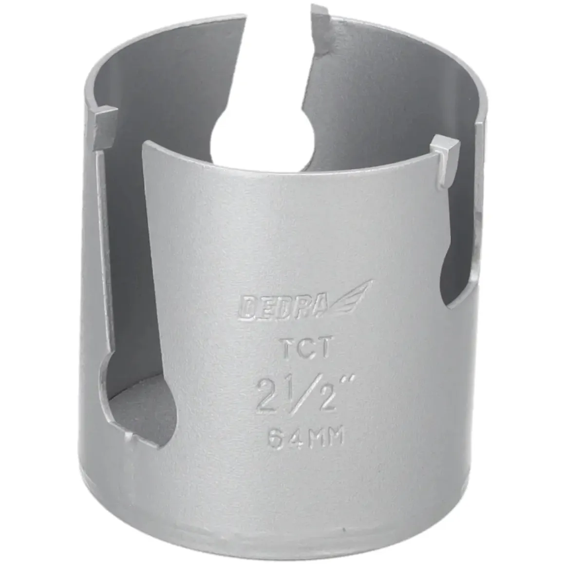 DEDRA 08X064 Otwornica uniwersalna TCT widiowa 64 mm 5/8'' do drewna metalu PCV