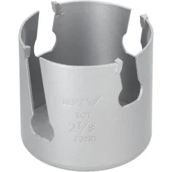 DEDRA 08X073 Otwornica uniwersalna TCT HM 73 mm 5/8'' koronka widiowa drewno metal PCV