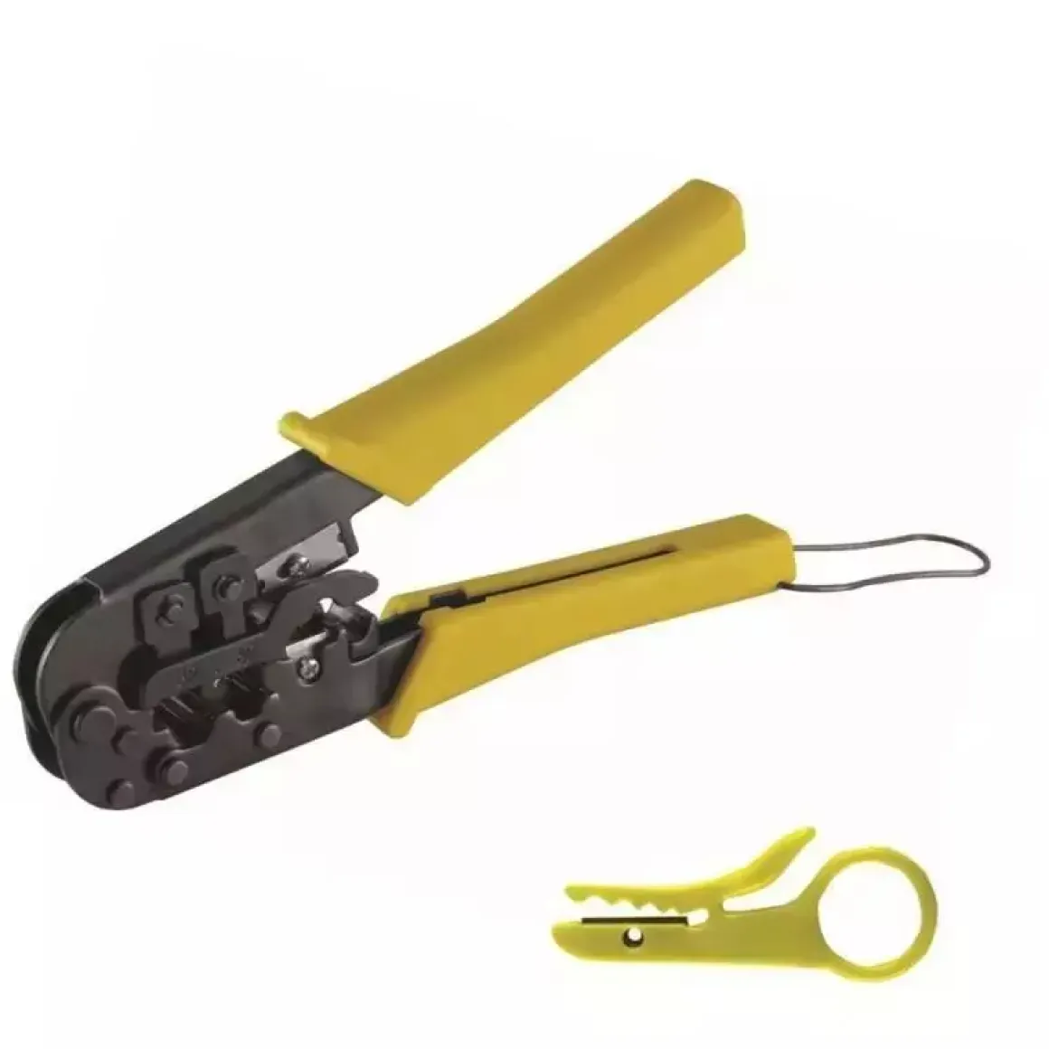 DEDRA 1268 Zaciskarka RJ45 RJ12 RJ11, szczypce do złączy modularnych 4P4C 4P2C