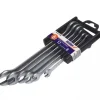 DEDRA 1409 Zestaw kluczy płaskich 8 szt. CrV 6-22 mm, klucze warsztatowe, narzędzia