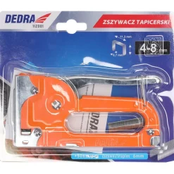 DEDRA 11Z001 Zszywacz tapicerski ręczny 4-8 mm D53, zszywarka taker do obić