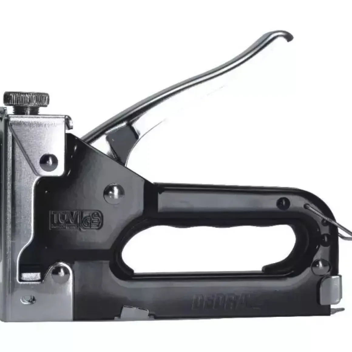 DEDRA 11Z002 Zszywacz tapicerski taker ręczny D53 4-14 mm regulacja siły