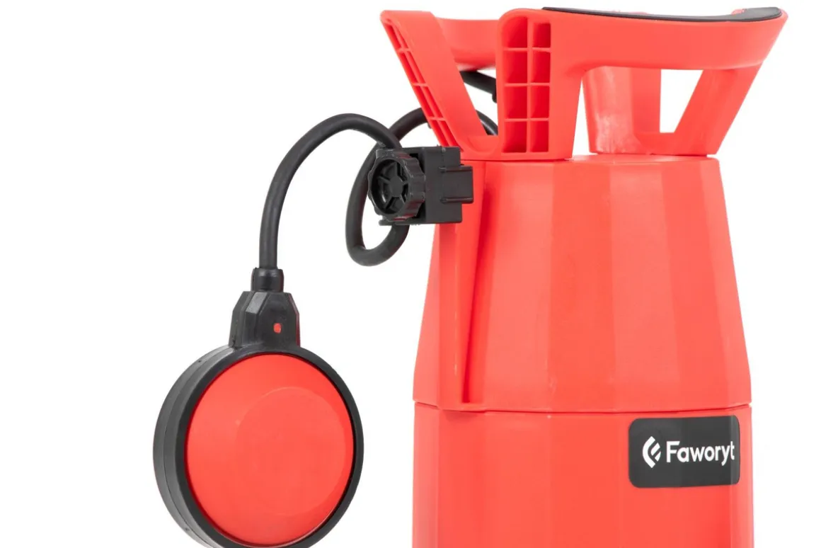 FAWORYT PBW900 POMPA ZANURZENIOWA ZATAPIALNA DO WODY BRUDNEJ CZYSTEJ OGRODOWA 900W 13000 l/h -
