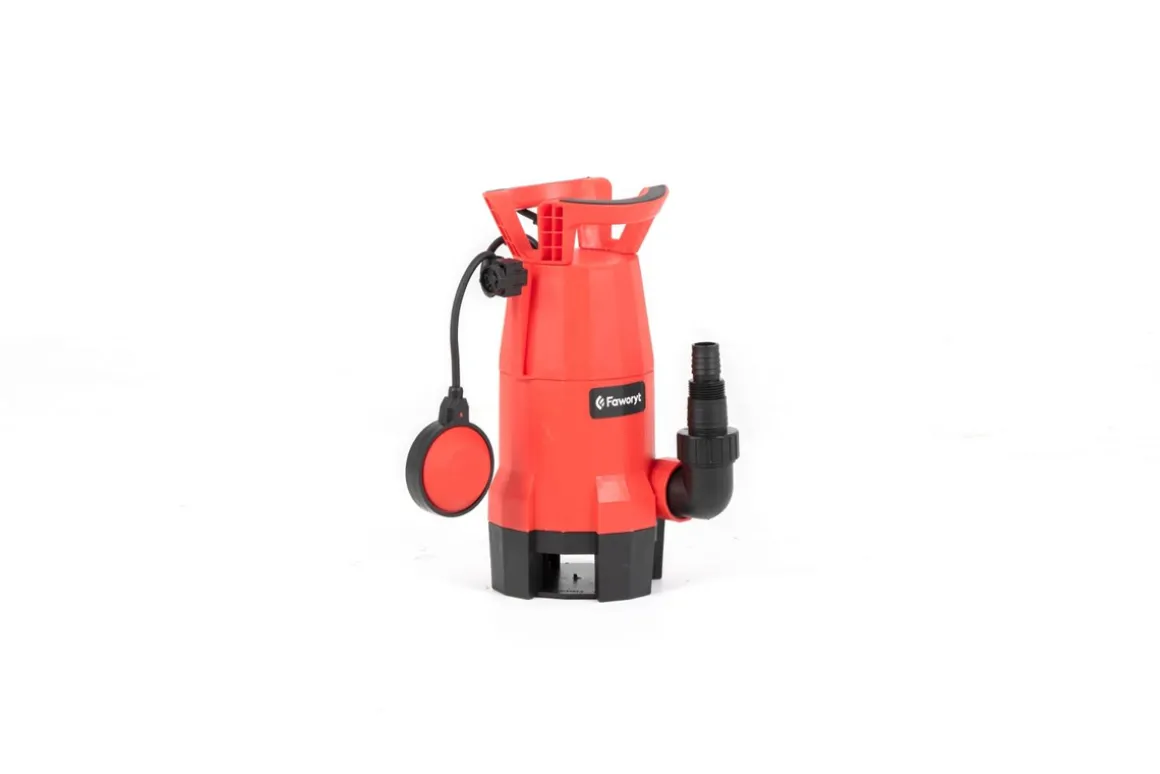 FAWORYT PBW900 POMPA ZANURZENIOWA ZATAPIALNA DO WODY BRUDNEJ CZYSTEJ OGRODOWA 900W 13000 l/h -