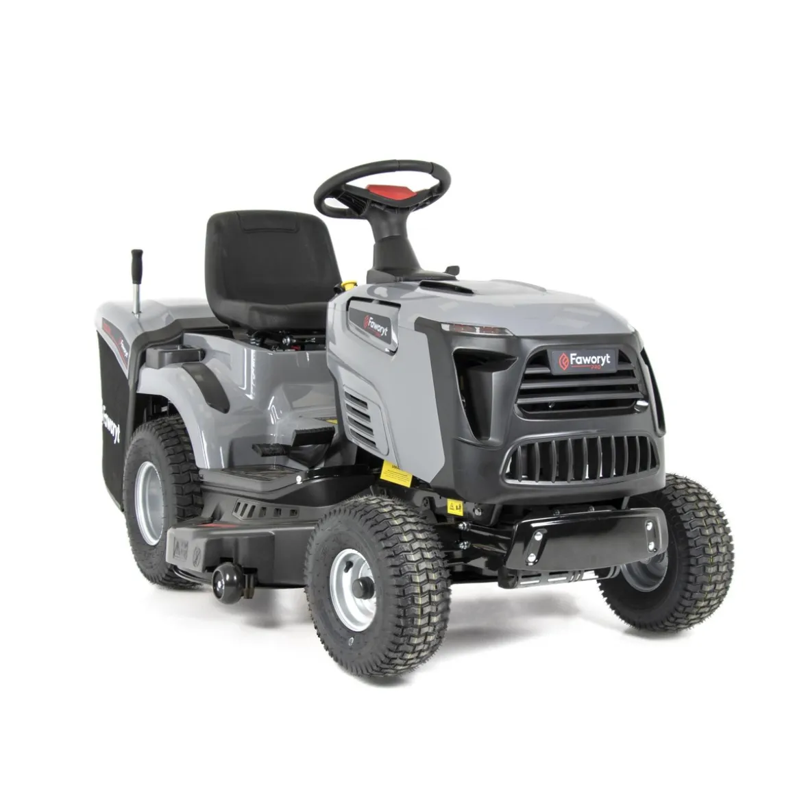 FAWORYT PRO TP102 HLV2 TRAKTOREK OGRODOWY DO TRAWY Z TYLNYM WYRZUTEM KOSIARKA SAMOJEZDNA SPALINOWA DO TRAWY HYDROSTAT 102cm 2 CYLINDRY