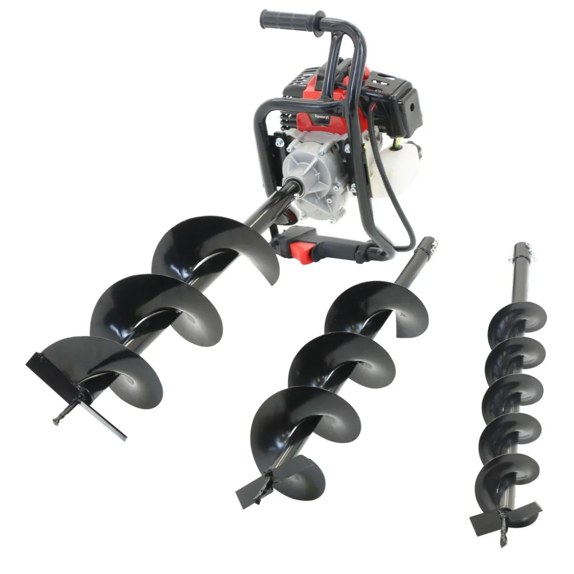 FAWORYT TMW52 WIERTNICA GLEBOWA SPALINOWA ŚWIDER GLEBOWY DO ZIEMI + WIERTŁO 100 mm + 150mm + 200mm GRATIS